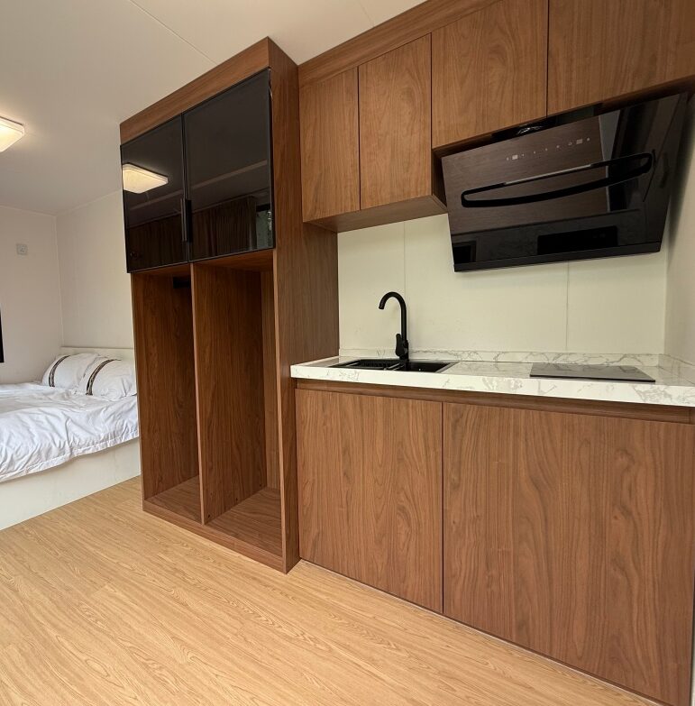 Apple Cabin A1 — espace de vie