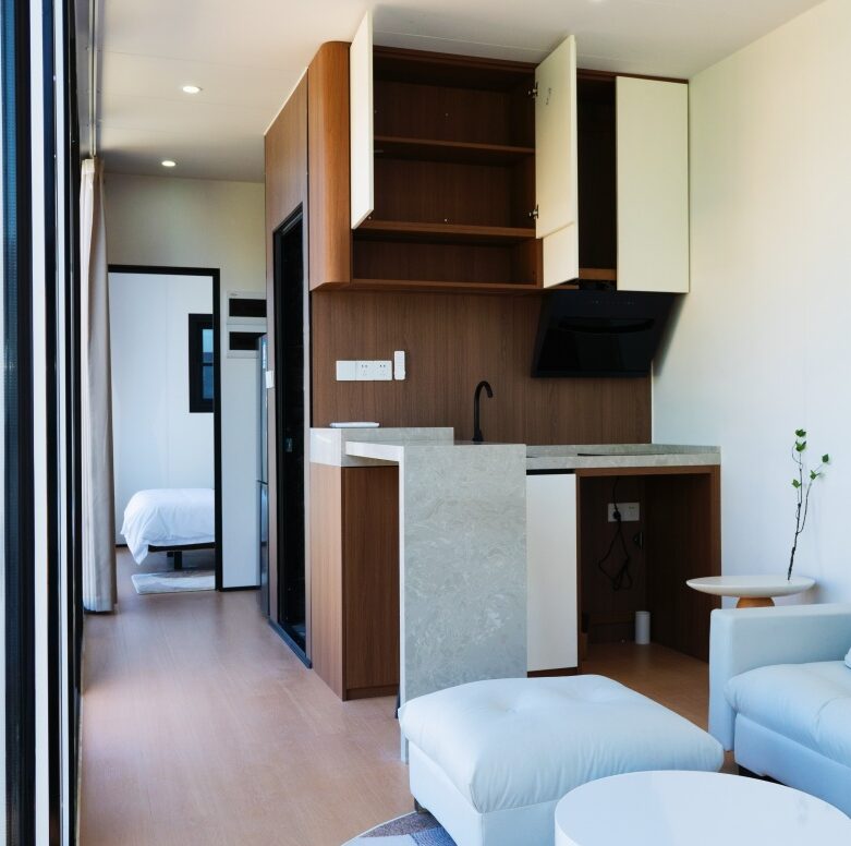 Apple Cabin A2 — intérieur