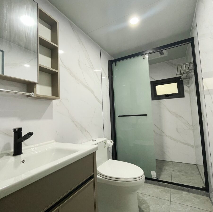 EuroHomes Expandable House F40 – déploiement et volumes