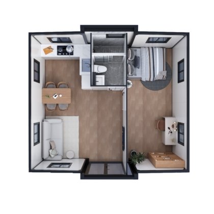20FT Standard - 1 chambre