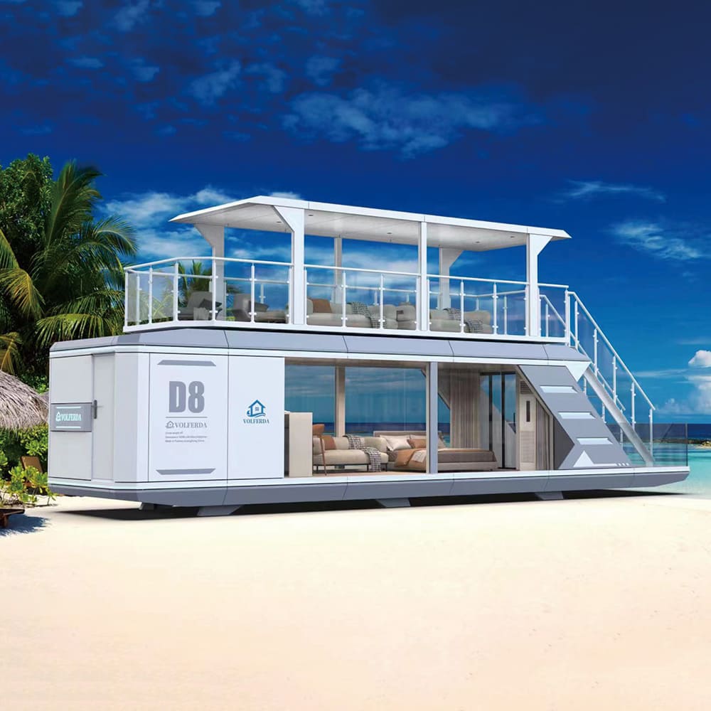 Capsule House D8 EuroHomes à deux niveaux